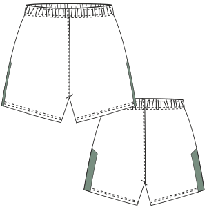 Fashion sewing patterns for BOYS Shorts Football short 2986